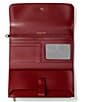 Michael Kors Jet Set Medium Logo Metallic Dots Flap Double Zip Wristlet - Image 3