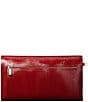 Michael Kors Jet Set Medium Patent Haircalf Embossed Flap Double Zip Wristlet - Image 2