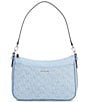 Michael Kors Jet Set Medium Top Zip Crossbody Bag