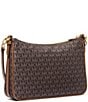 Michael Kors Jet Set Logo Medium Pochette Crossbody Bag, Color:Brown Acorn - Image 2