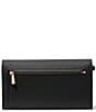 Michael Kors Jet Set Pebbled Leather Medium Flap Double Zip Wristlet - Image 2