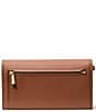 Michael Kors Jet Set Pebbled Leather Medium Flap Double Zip Wristlet - Image 5