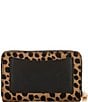 Michael Kors Jet Set Small Cheetah Print Calf Hair Wallet, Color:Husk Multi - Image 2