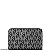 Michael Kors Jet Set Small Logo Metallic Dot Zip Around Card Case - Image 1