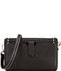 Michael Kors Jet Set Stitched Small Phone Crossbody Bag, Color:Black - Image 2