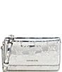 Michael Kors Jet Set Small Phone Crossbody Bag, Color:Silver - Image 1