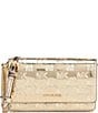 Michael Kors Jet Set Small Phone Crossbody Bag, Color:Pale Gold - Image 1