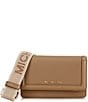 Michael Kors Jet Set Small Phone Web Strap Crossbody Bag, Color:Husk - Image 1