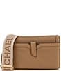 Michael Kors Jet Set Small Phone Web Strap Crossbody Bag, Color:Husk - Image 2