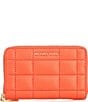 Color:Spiced Coral - Image 1 - Jet Set Small Zip Around Card Case