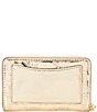 Michael Kors Jet Set Small Zip Around Card Case, Color:Pale Gold - Image 2