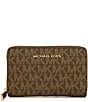 Michael Kors Jet Set Small Zip Around Card Case - Image 4