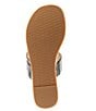 Color:Black - Image 6 - Jilly Espadrille Platform Wedge Sandals