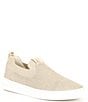 Color:Pale Gold - Image 1 - Juno Knit Slip-On Sneakers