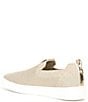 Color:Pale Gold - Image 3 - Juno Knit Slip-On Sneakers