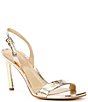 Michael Kors Kasia Metallic Leather Slingback Sandals,Specials : American Fashion Style Bags On Sale
