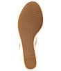 Color:Spiced Coral - Image 6 - Kayla Leather Espadrille Wedge Sandals