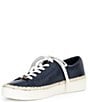 Michael Kors Keaton Leather Lace Up Espadrille Sneakers - Image 4