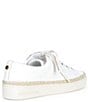 Michael Kors Keaton Leather Lace Up Espadrille Sneakers - Image 2