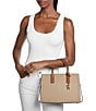 Michael Kors Laila Medium Satchel Bag - Image 5