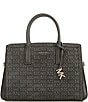 Michael Kors Laila Medium Satchel Bag, Color:Storm - Image 1