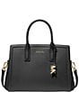 Michael Kors Laila Medium Satchel Bag, Color:Black - Image 1
