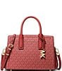 Michael Kors Laila Small Canvas Satchel Bag - Image 5