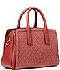 Michael Kors Laila Small Canvas Satchel Bag - Image 6