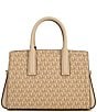 Michael Kors Laila Small Canvas Satchel Bag - Image 2