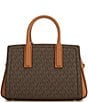 Michael Kors Laila Small Satchel Bag, Color:Brown Acorn - Image 2