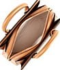 Michael Kors Laila Small Satchel Bag, Color:Brown Acorn - Image 3