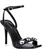 Michael Kors Liana Leather Dome Studded Sandals - Image 1