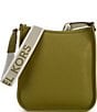 Color:Smokey Olive - Image 2 - Luisa Large North South Messenger Crossbody Bag