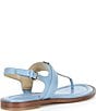 Michael Kors Mandy Leather T-Strap Slingback Sandals - Image 3