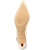 Michael Kors Marcia Leather Chain Hardware Slingback Kitten Heel Pumps - Image 6