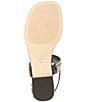 Michael Kors Marcia Leather Chain Hardware Thong Sandals - Image 6