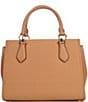 Color:Peanut Multi - Image 2 - Marilyn Medium Saffiano Leather Satchel Bag