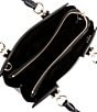 Color:Black Multi - Image 3 - Marilyn Medium Saffiano Leather Satchel Bag
