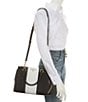 Color:Black Multi - Image 4 - Marilyn Medium Saffiano Leather Satchel Bag