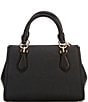 Color:Black - Image 2 - Marilyn Saffiano Leather Small Crossbody Bag