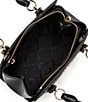 Color:Black - Image 3 - Marilyn Saffiano Leather Small Crossbody Bag