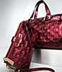 Michael Kors Mason Medium Duffel Satchel Bag, Color:Deep Red - Image 5