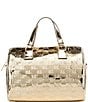 Michael Kors Mason Medium Duffel Satchel Bag, Color:Pale Gold - Image 1