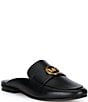 Michael Kors McKenzie Leather Slip On Mules - Image 1