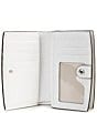 Michael Kors Medium Bryant Zip Around Wallet, Color:Optic White - Image 3