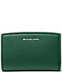 Michael Kors Bryant Medium Zip Around Silver Hardware Wallet - Image 1