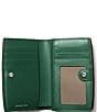 Michael Kors Bryant Medium Zip Around Silver Hardware Wallet - Image 3