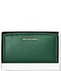 Michael Kors Bryant Medium Zip Around Silver Hardware Wallet - Image 4