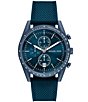 Color:Blue - Image 1 - Men's Accelerator Chronograph Nylon Strap Watch