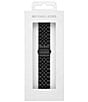 Color:Black - Image 3 - Men's Black Stainless Steel Band for Apple Watch